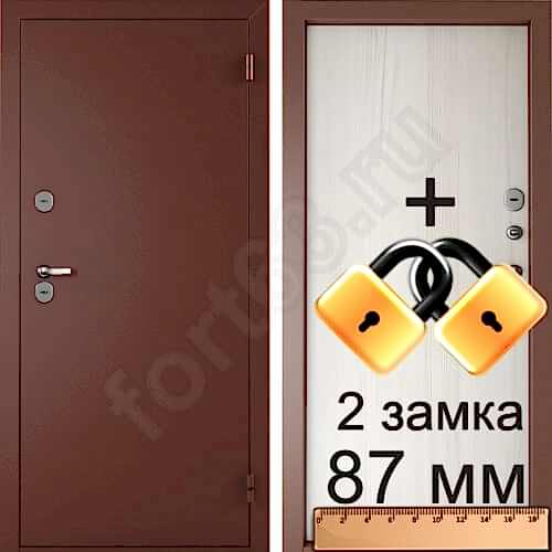 Уличные входные двери с терморазрывом Таймыр