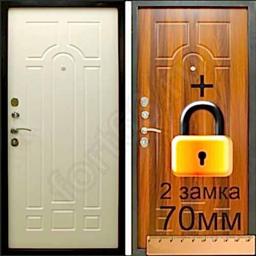 Входная дверь металлическая Дементра