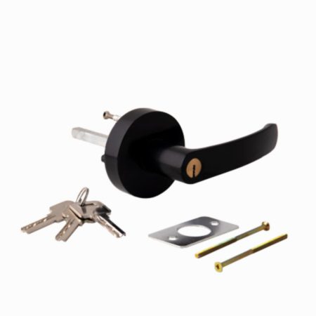 Ручка наружная для антипаники накладная с фиксацией Apecs HF-1066-BL