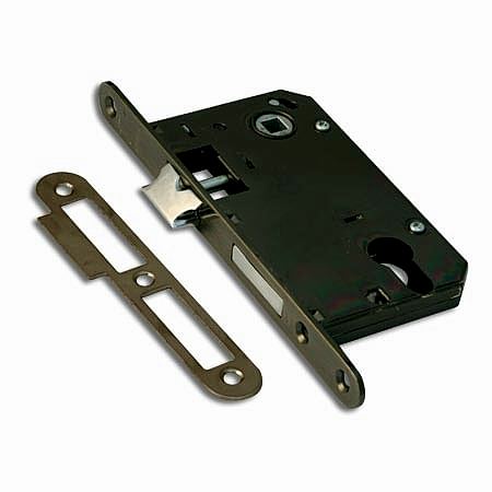 Замок врезной под цилиндр для двери Аpecs 5300- АВ бронза