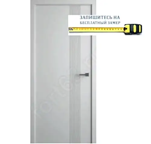 Межкомнатная дверь ЭКО Лиана-2 Шагрень белая