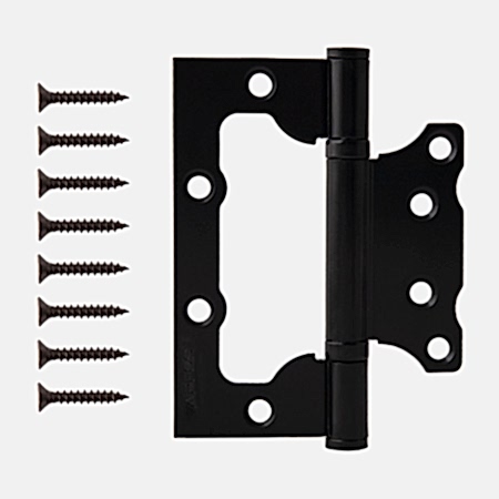 Петля дверная 100*75 черная