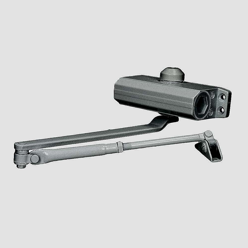 Доводчик дверной GF-603, EN 3-5, со стандартной штангой белый