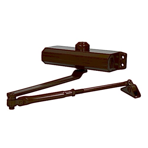 Доводчик дверной GF-604, EN 3-4 коричневый