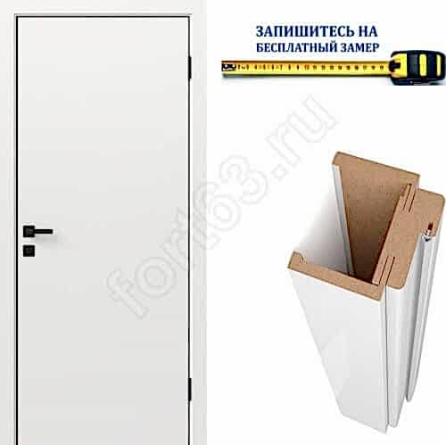 Межкомнатные двери Флейта Эдельвейс Орхидея Мираж